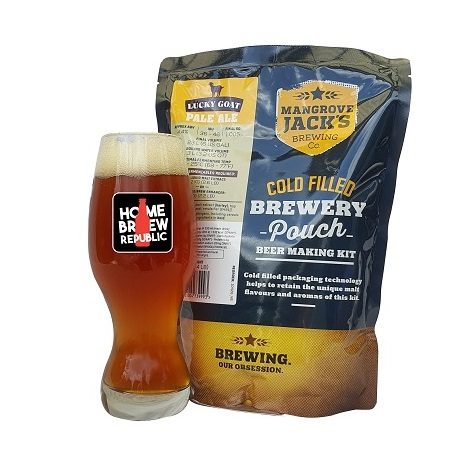 Lucky Goat Pale Ale LR Mangrove Jack's Traditional Series Lucky Goat Pale Ale Home Beer Brewing Kit