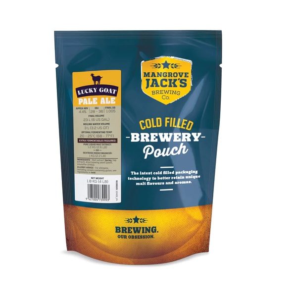 Lucky Goat Pale Ale LR Lucky Goat Pale Ale Mangrove Jacks