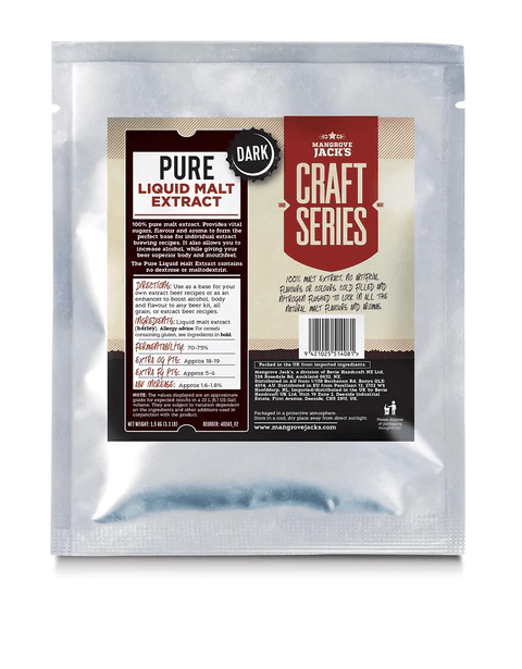 PRODUCT Mangrove Jacks Liquid Malt Extract Dark Mangrove Jack's Liquid Malt Extract