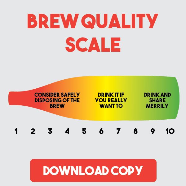 Home Brew Republic Brew Quality Scale