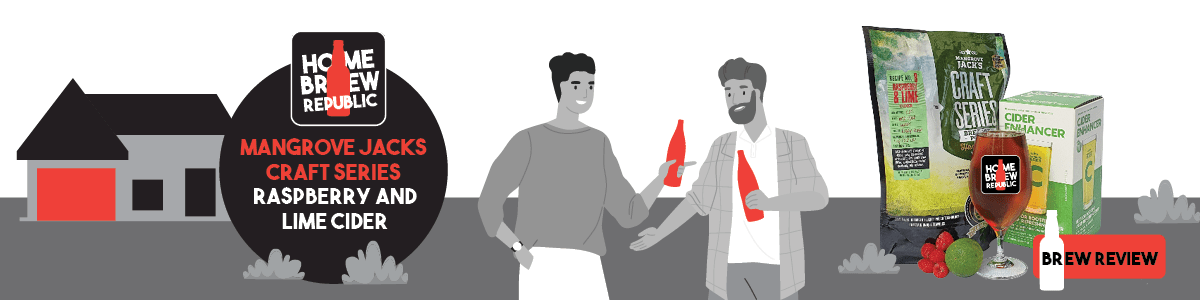 Mangrove Jacks Raspberry and Lime Cider Review