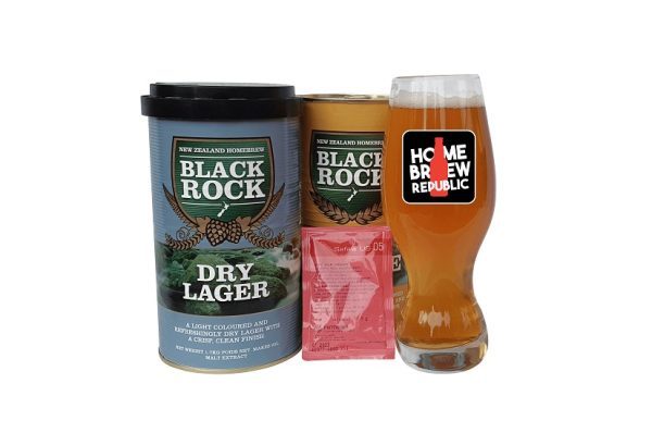 Black Rock Dry Lager Review | Home Brew Republic Brew Review