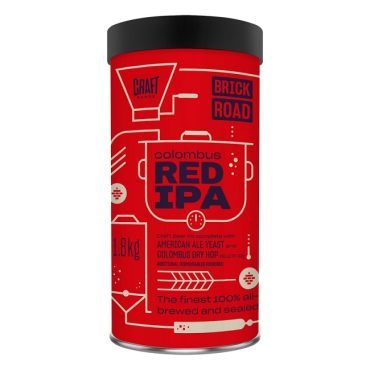 Brick Road Columbus Red IPA Craft Homebrew Beer Kit