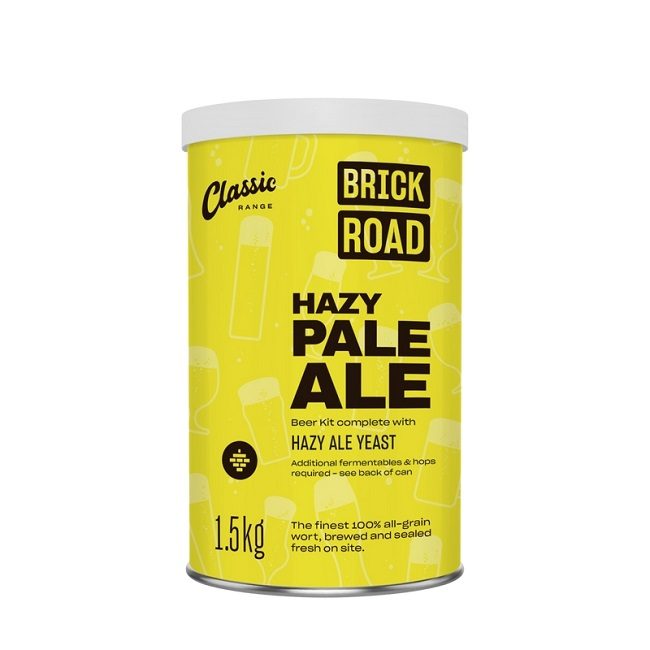 Hazy-Pale-Ale crop-1 800x800 Brick Road Hazy Pale Ale Homebrew Beer Kit